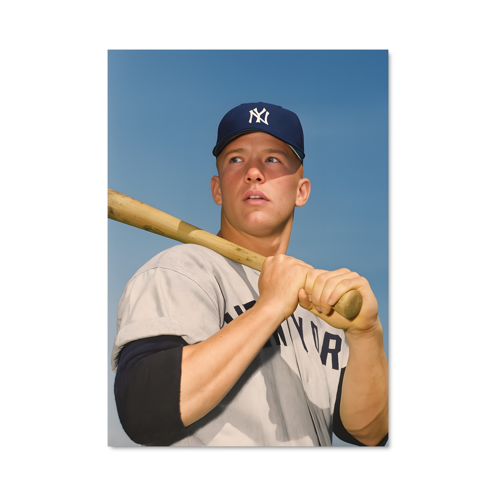 Poster Mickey mantle batte